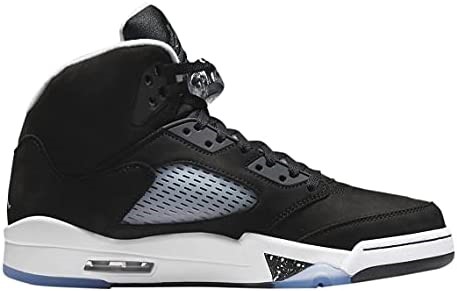 Muškarci Air Jordan 5 Retro Stealth Crno-bijelo-sive