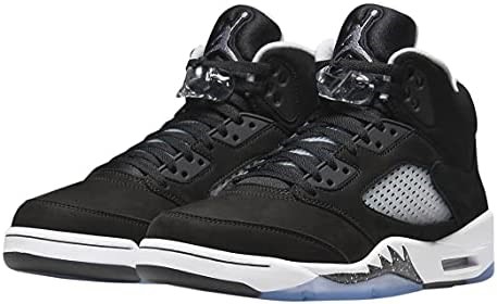 Muškarci Air Jordan 5 Retro Stealth Crno-bijelo-sive