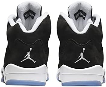 Muškarci Air Jordan 5 Retro Stealth Crno-bijelo-sive