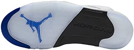 Muškarci Air Jordan 5 Retro Stealth Bijelo-plavo-sivo