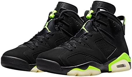 Muškarci Air Jordan 6 Retro Karmin Crno-električno Zelena