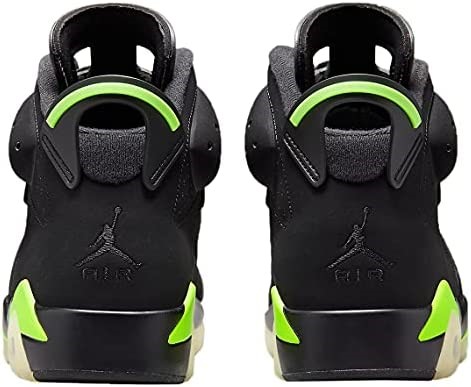 Muškarci Air Jordan 6 Retro Karmin Crno-električno Zelena