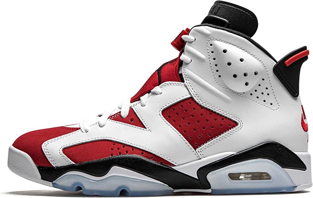 Muškarci Air Jordan 6 Retro Carmine Bijelo-crno-crveno