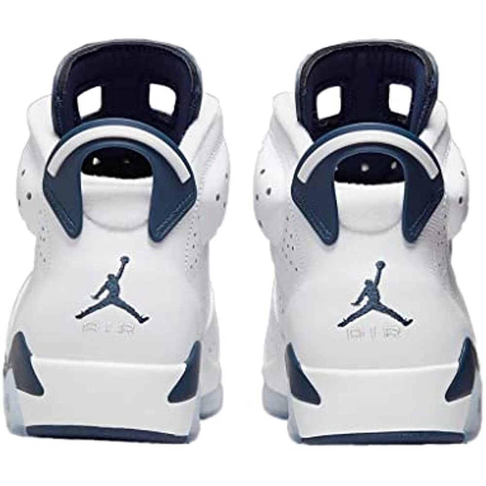 Muškarci Air Jordan 6 Retro Bijela-ponoćna Mornarica