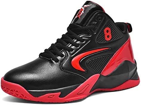 Muške Košarkaške Cipele Visoke Prozračne Protuklizne Tenisice Air Jordan Crvena