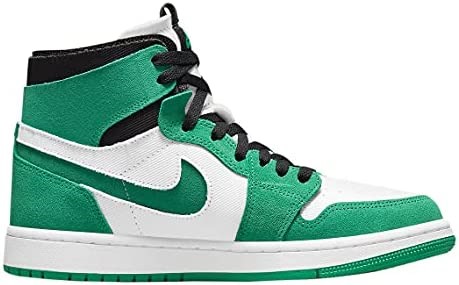Nike Air Jordan 1 High Zoom Air Cmft Daybreak Tropical Twist White-stadium Green-black