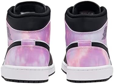 Nike Air Jordan 1 Srednje Muške Tenisice Za Odrasle Crno-bijeljene Koraljno-bijele