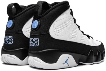 Nike Air Jordan 9 Retro North Carolina Muškarci Bijelo-crno-sveučilišno Plava