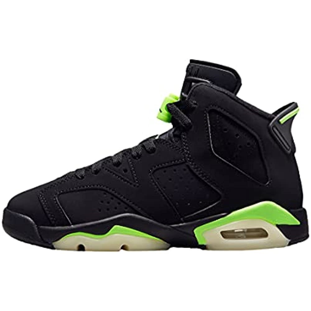 Nike Air Jordan Dječje Cipele Air Jordan 6 Retro(gs) Crno-električno Zelene