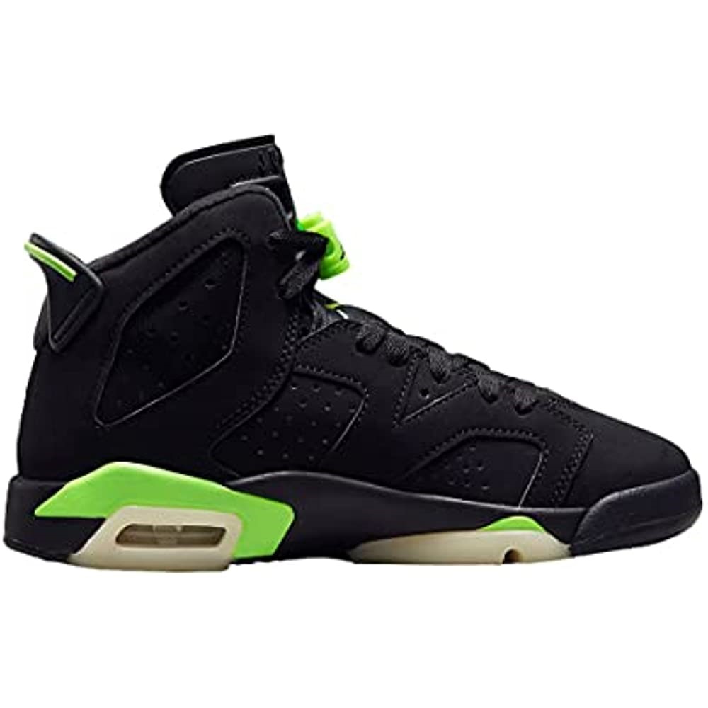 Nike Air Jordan Dječje Cipele Air Jordan 6 Retro(gs) Crno-električno Zelene