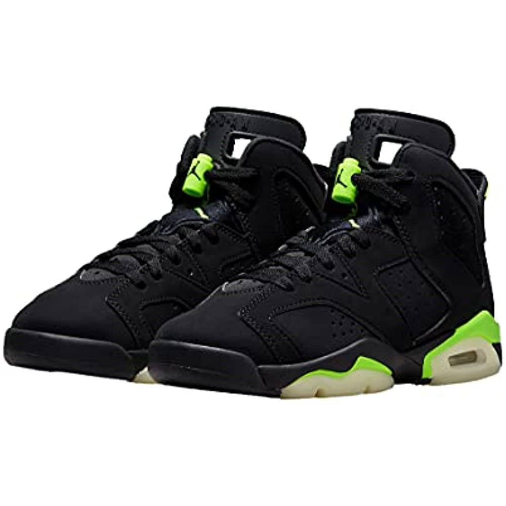 Nike Air Jordan Dječje Cipele Air Jordan 6 Retro(gs) Crno-električno Zelene