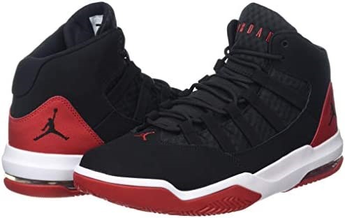 Nike Air Jordan Muške Košarkaške Tenisice Crno-crvene Za Teretanu