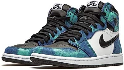 Nike Air Jordan ženske Cipele Air Jordan 1 Bijelo-crno Zelene