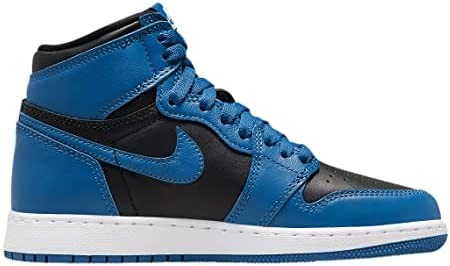 Nike Dječje Tenisice Air Jordan 1 Retro Visoke Og Gs Tamne Marina Plavo-crne