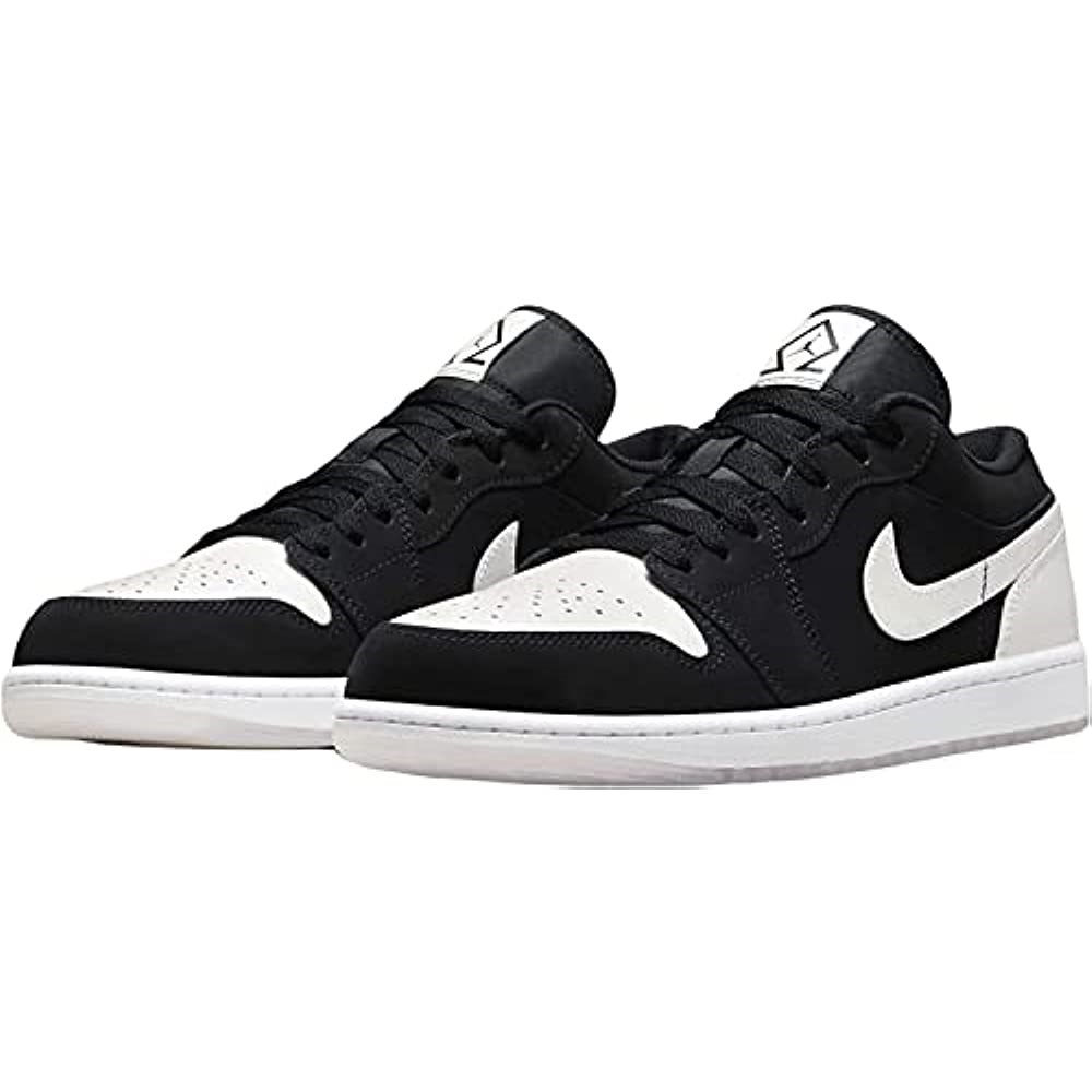 Nike Muške Air Jordan 1 Niske Se Tenisice Za Odrasle Crno-crno-više-bijelo