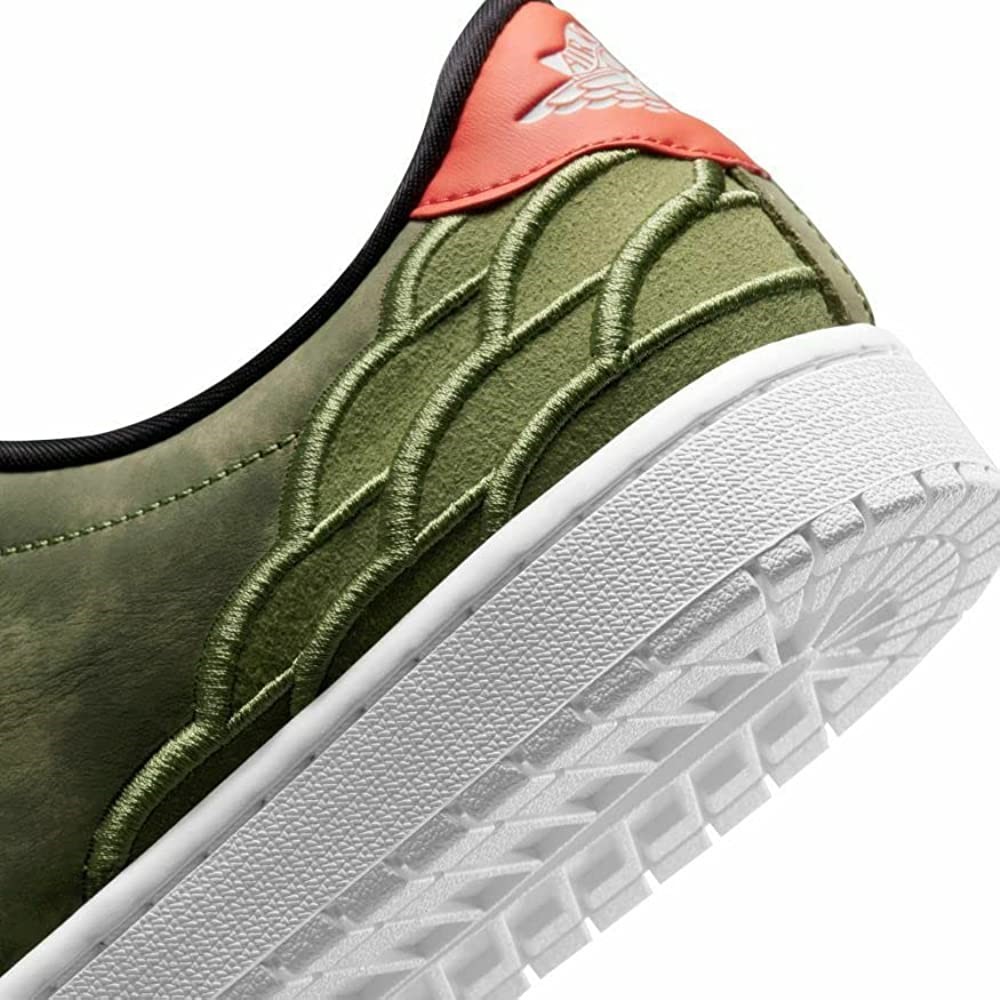 Nike Men Air Jordan Ulje Zeleno-crno-čile Crveno-bijelo