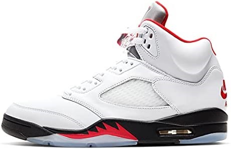 Nike Muške Cipele Air Jordan 5 Retro 2020 Da1911-102 True White-fire Red-black