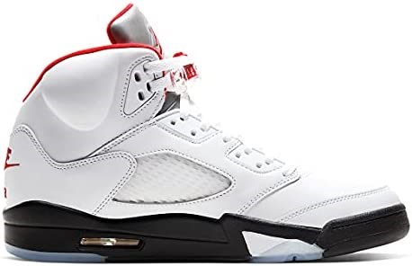 Nike Muške Cipele Air Jordan 5 Retro 2020 Da1911-102 True White-fire Red-black
