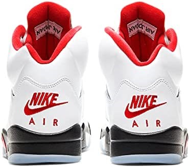 Nike Muške Cipele Air Jordan 5 Retro 2020 Da1911-102 True White-fire Red-black