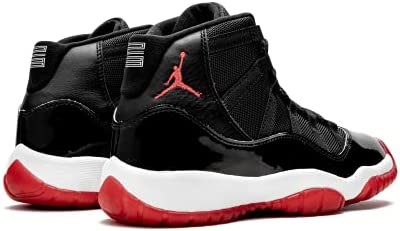 Nike Unisex-kids Nike Air Jordan 11 Retro Dječje Crno-bijelo-crveno