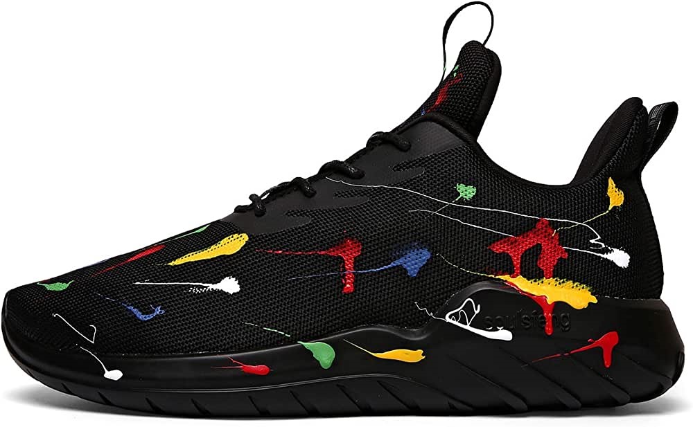 Soulsfeng Muške Tenisice Za Trčanje Mrežaste Prozračne Lagane Jastučiće Atletske Tenisice Višebojne Air Jordan