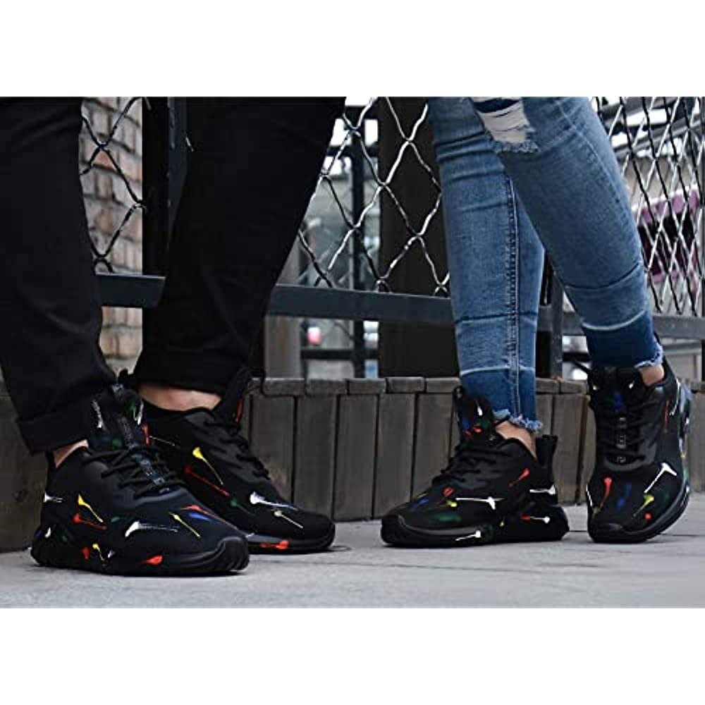 Soulsfeng Muške Tenisice Za Trčanje Mrežaste Prozračne Lagane Jastučiće Atletske Tenisice Višebojne Air Jordan