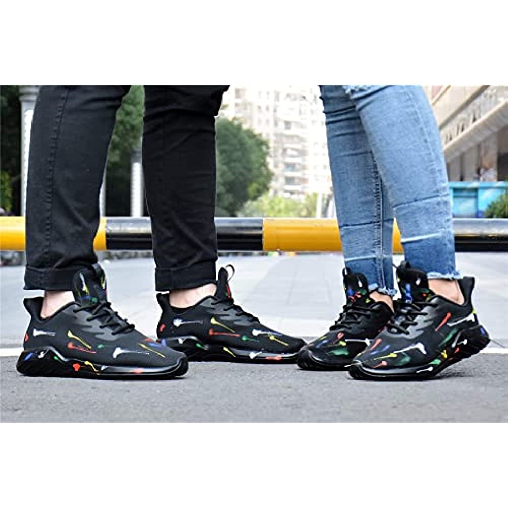 Soulsfeng Muške Tenisice Za Trčanje Mrežaste Prozračne Lagane Jastučiće Atletske Tenisice Višebojne Air Jordan