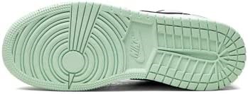 Youth Air Jordan 1 Low Se Bijelo-menta Pjenasto-crna