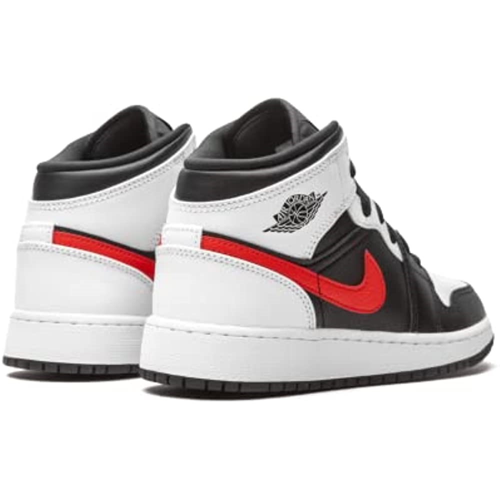 Youth Air Jordan 1 Mid Gs 554725 075 Chile Red