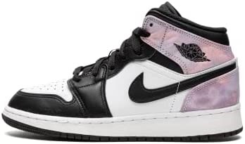 Youth Air Jordan 1 Mid Se Gs Dm6216 001 Tie Dye 5y