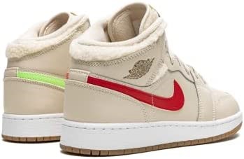 Youth Air Jordan 1 Mid Utl Gs Do2207 Pearl White-racer Blue